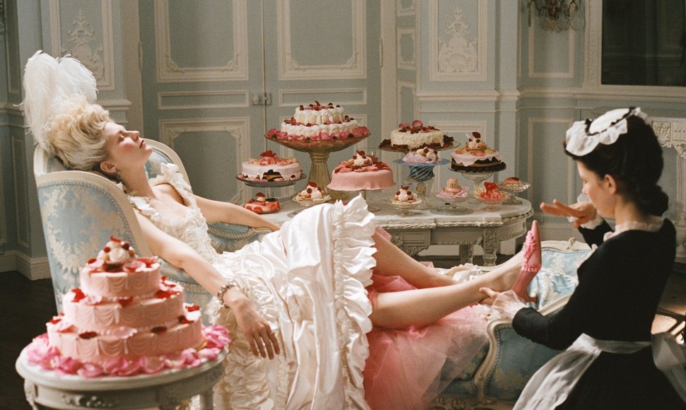 Filmo stop kadras. Marie Antoinette