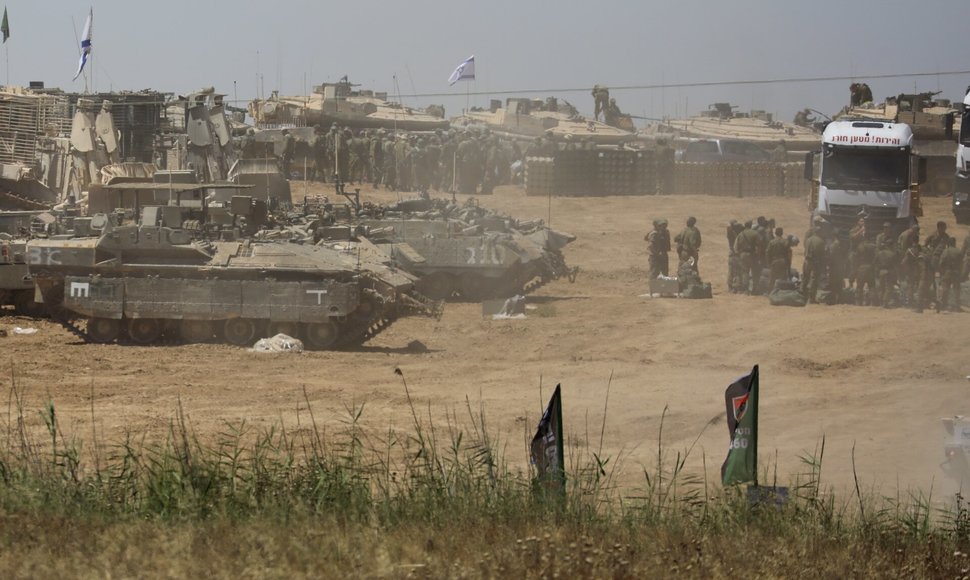2024 m. Izraelio-Hamo karas: puolimas į Rafahą.