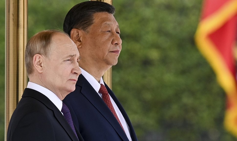 Kinija ir Rusija - pasaulio gigantai. / Sergei Bobylev / AP