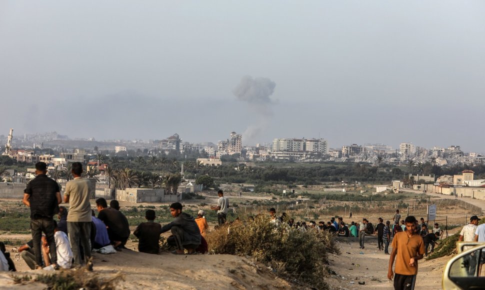 Izraelio-Palestiniečių konfliktas - Gazos miestas. / Abed Rahim Khatib / dpa/picture-alliance