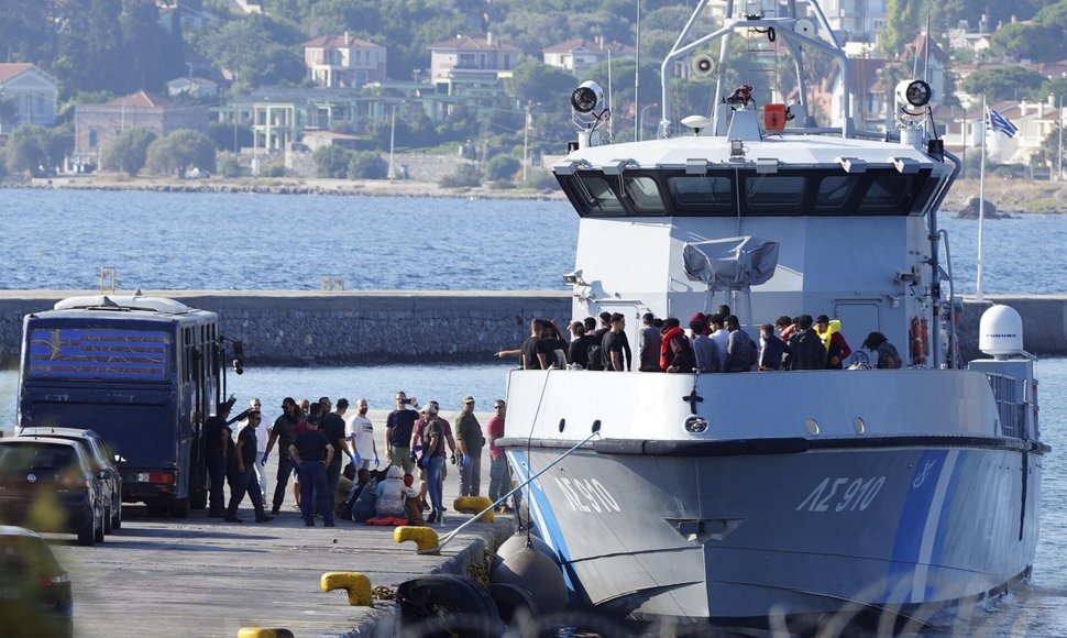 Migracija į Graikiją / Panagiotis Balaskas / AP