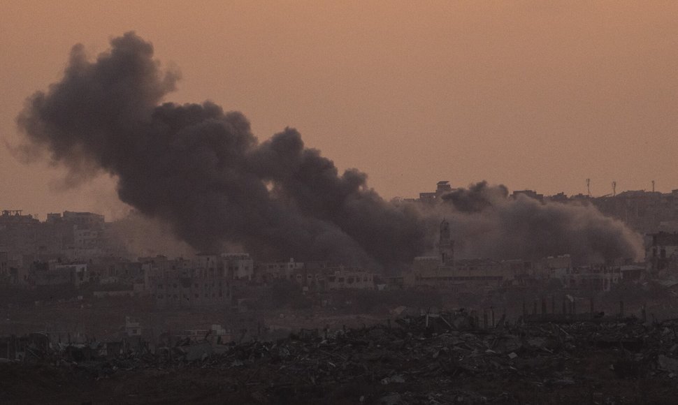 Izraelio ir Palestinos konfliktas. / Leo Correa / AP