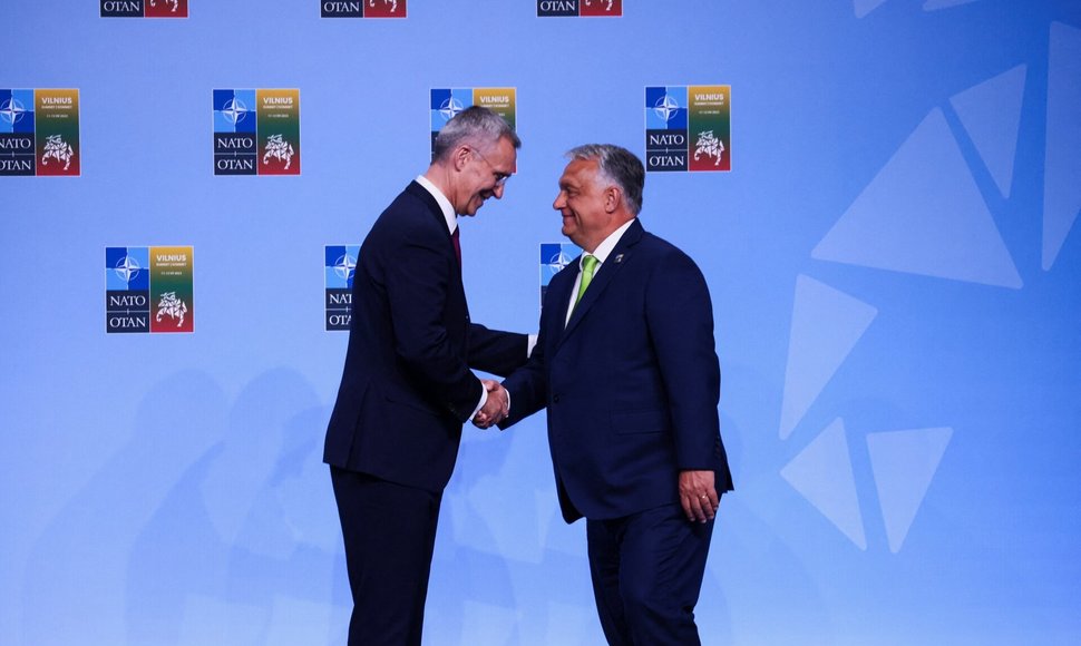NATO lyderių susitikimas Vilniuje / YVES HERMAN / REUTERS