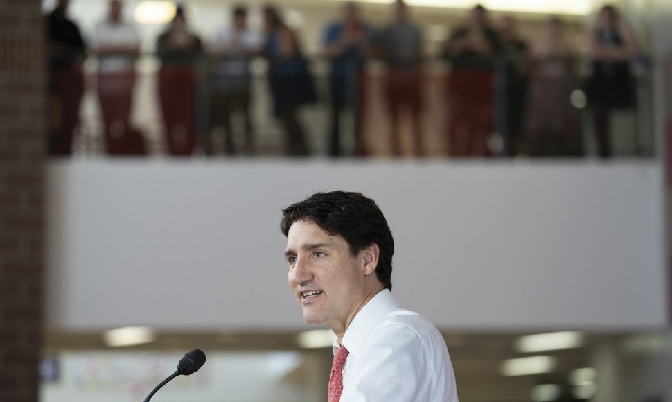 Justin Trudeau - Kanados premjeras. / Darren Calabrese / ZUMAPRESS.com