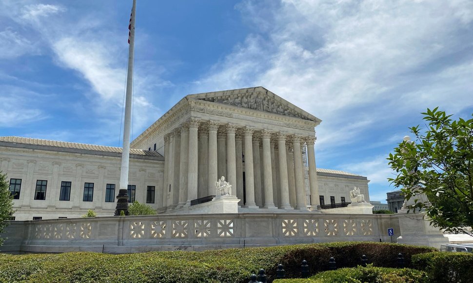 JAV Aukščiausiojo Teismo pastatas Vašingtone. / Will Dunham / REUTERS