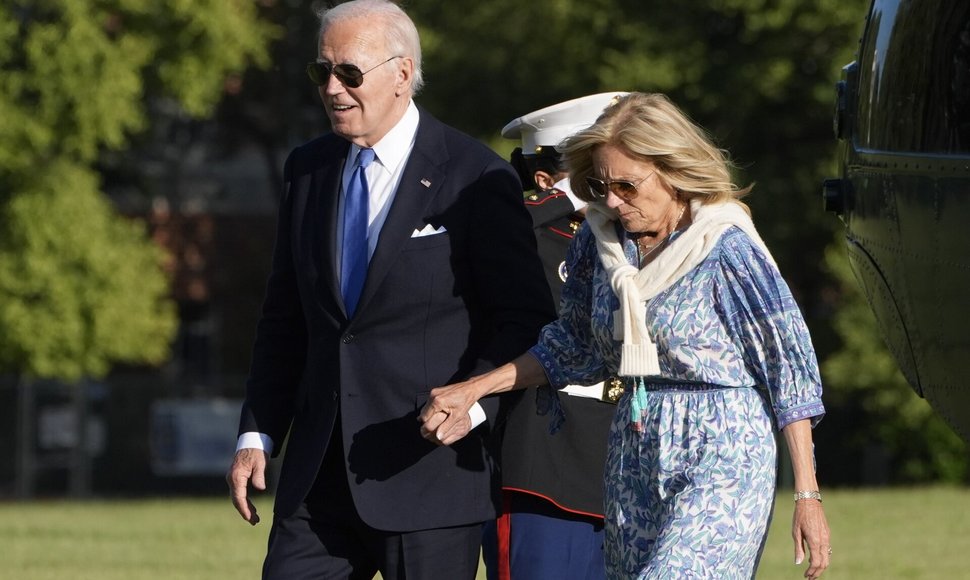 Joe Bidenas ir Jill Biden / Jacquelyn Martin / AP