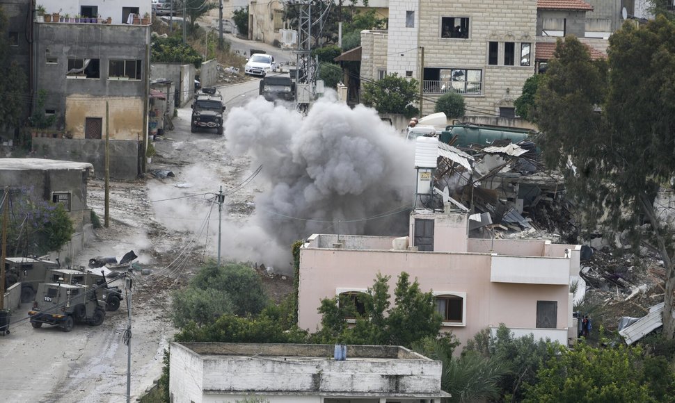 Izraelio ir palestiniečių konfliktas / Majdi Mohammed / AP