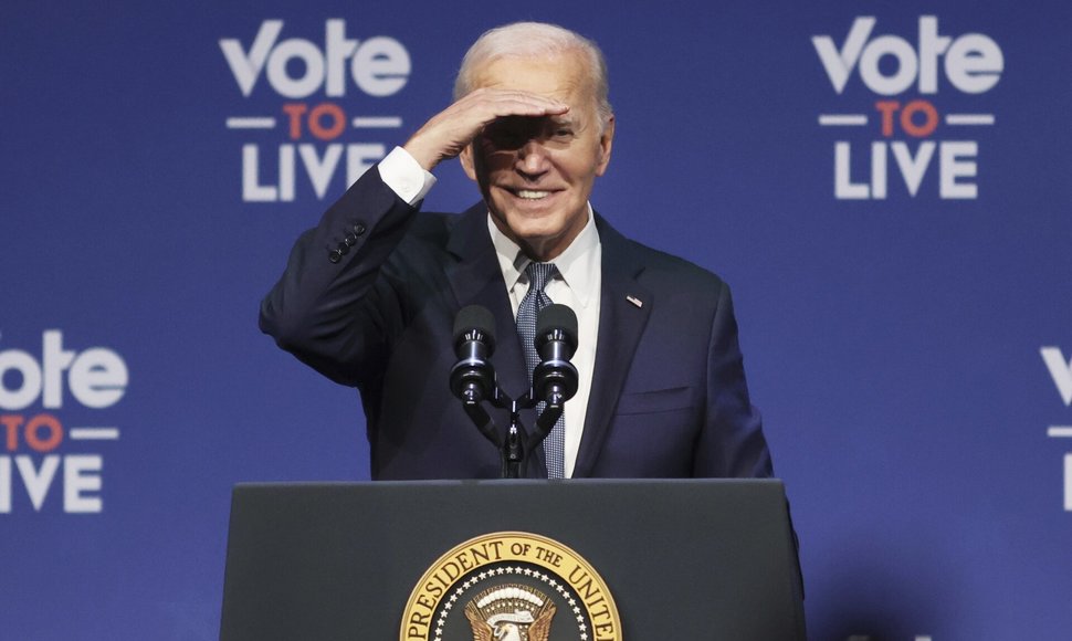 Rinkimai 2024: Biden vėl kovoja. / Ronda Churchill / AP