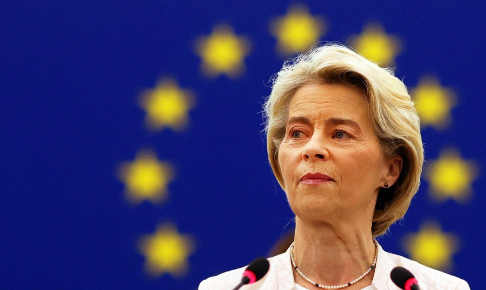 Europos Komisijos pirmininkė Ursula von der Leyen