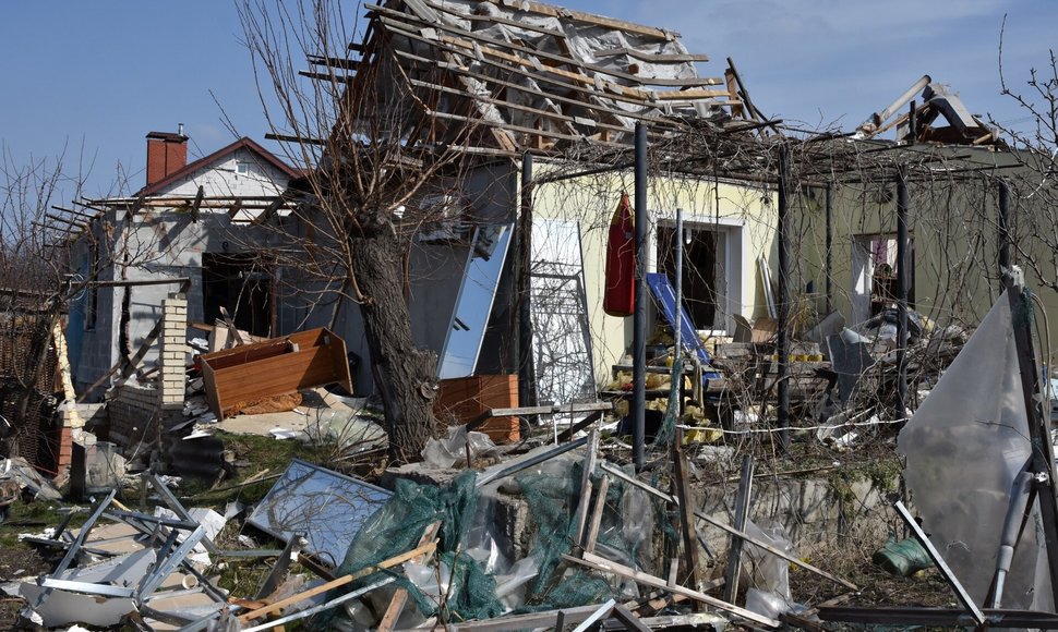 Rusijos dronų ir raketų smūgiai į Ukrainos miestus - 2024 m. kovo 23 d. / Andriy Andriyenko / ZUMAPRESS.com