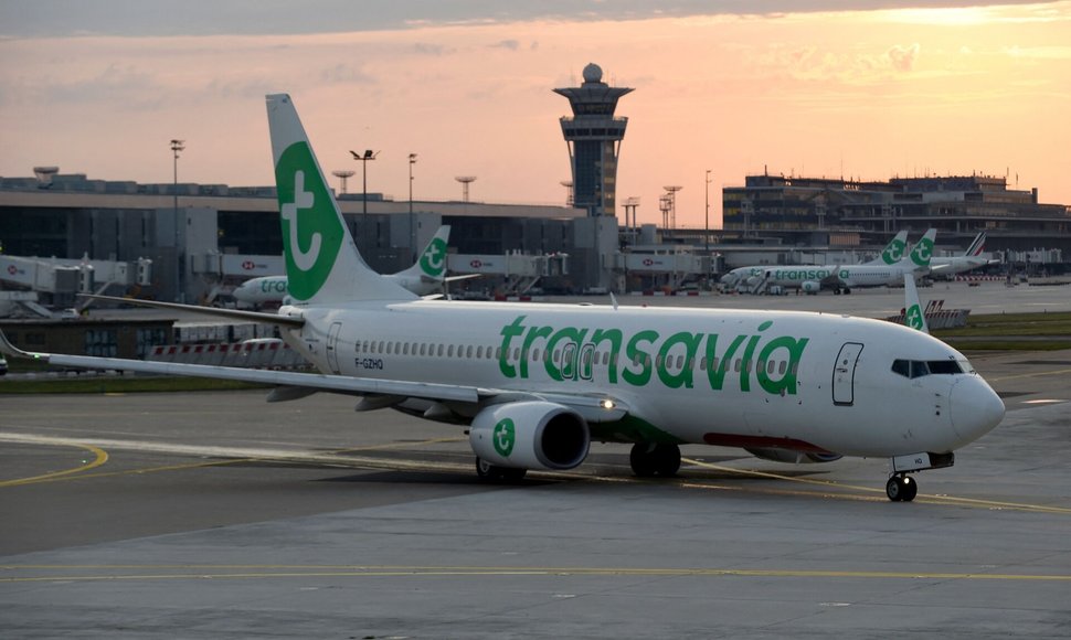 „Air France“ ir „Transavia“ dėl saugumo skrydžių į Beirutą nevykdys iki antradienio / ERIC PIERMONT / AFP