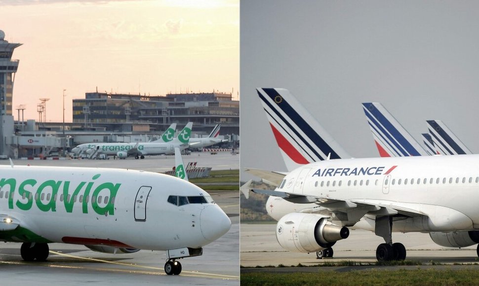 „Air France“ ir „Transavia“ dėl saugumo iki trečiadienio toliau neskraidins į Beirutą / ERIC PIERMONT STEPHANE DE SAKUTIN / AFP