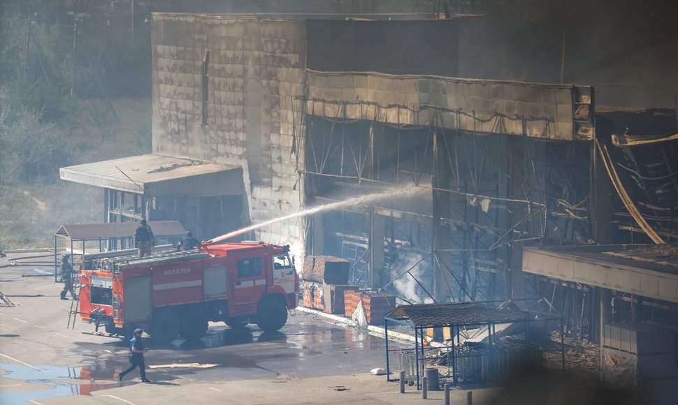 Donetsko streiko pasekmės / Alexander Ermochenko / REUTERS