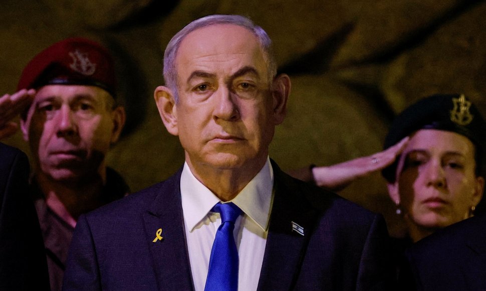 B. Netanyahu patvirtino / Amir Cohen / REUTERS