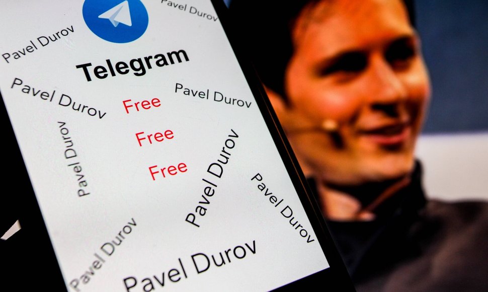 Telegram kūrėjo Pavelo Durovo atvejis Prancūzijoje. / Yassine Mahjoub/SIPA / Yassine Mahjoub/SIPA