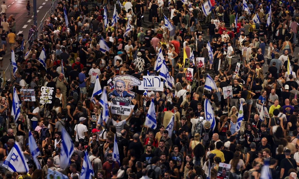 Protestas Tel Avive