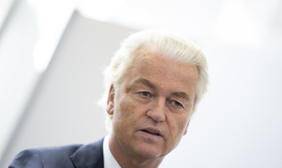 Olandijos Wilders gresia pavojus. / Peter Dejong / AP