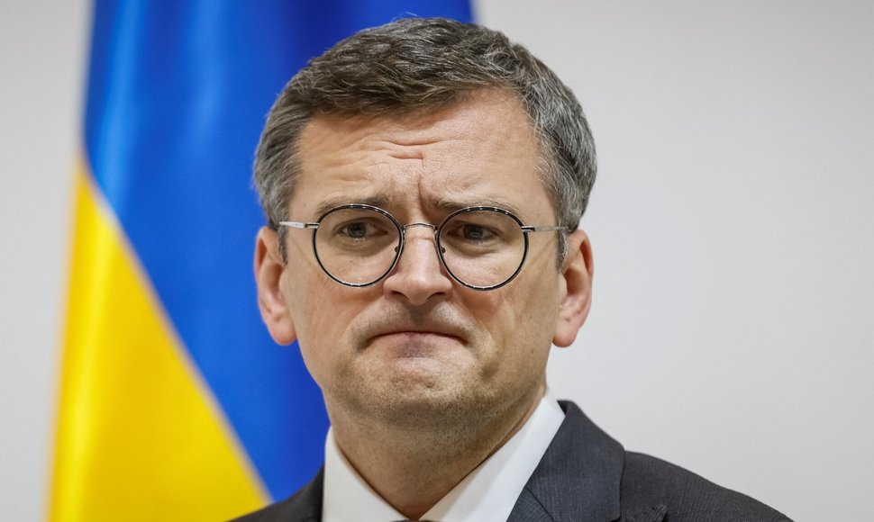 Ukrainos parlamentas patvirtino užsienio reikalų ministro D. Kulebos atsistatydinimą / Alina Smutko / REUTERS