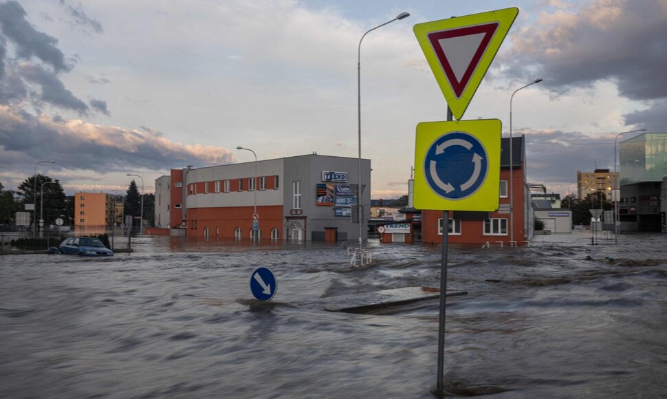 Potvynis Čekijoje
