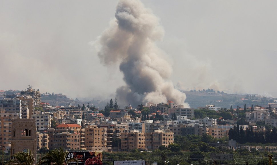 Izraelio kariuomenė teigia / Aziz Taher / REUTERS