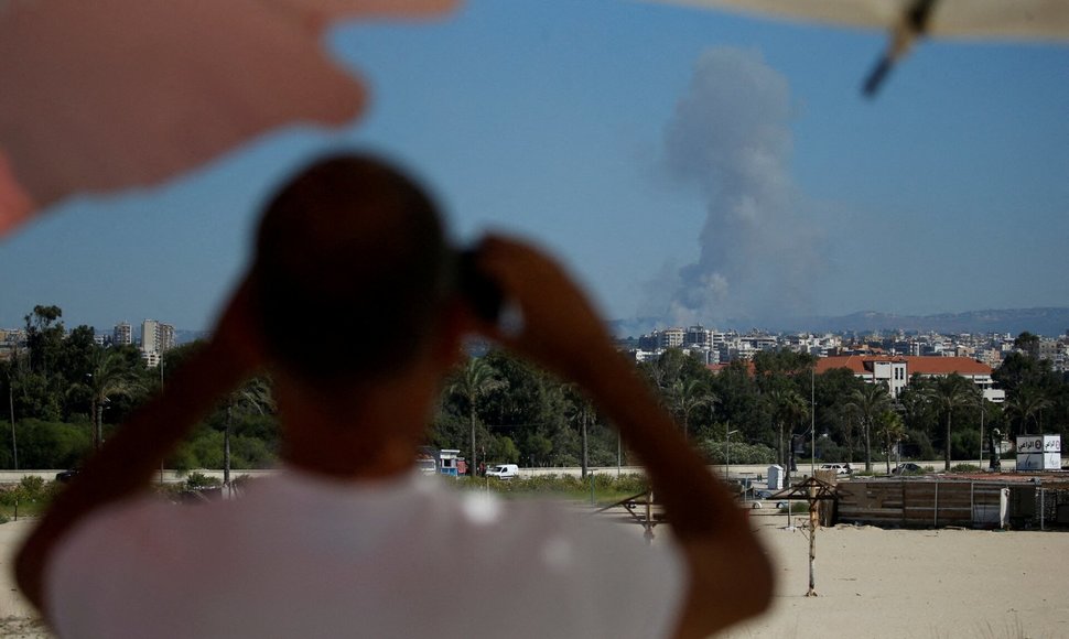 Hezbollah ir Izraelio kariuomenės tarpvalstybiniai priešpriešavimai. / Amr Abdallah Dalsh / REUTERS