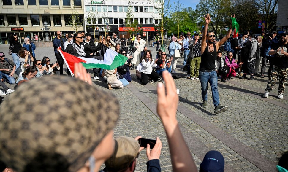 Demonstracija Gustavo Adolfo Torge / Johan Nilsson/TT / via REUTERS