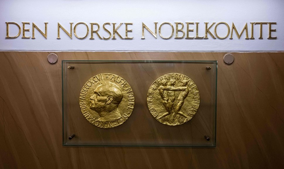 Pasaulinių krizių fone – spėlionės dėl 2024-ųjų Nobelio premijos laimėtojų / JONATHAN NACKSTRAND / AFP