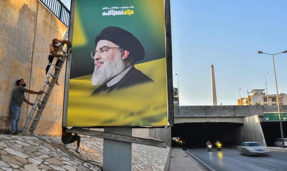 Buvęs „Hezbollah“ lyderis Hassanas Nasrallah