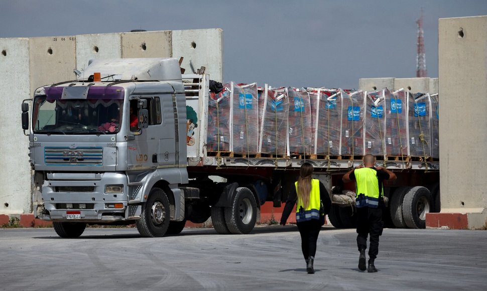 Humanitarinė pagalba Gazos Ruožui / Carlos Garcia Rawlins / REUTERS