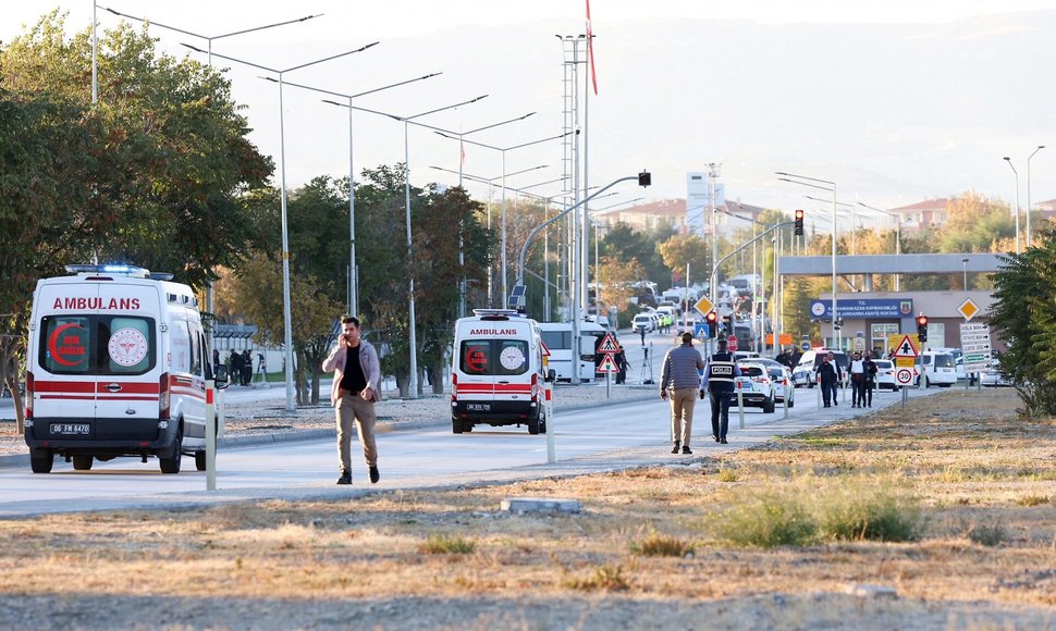 Išpuolis Ankaroje / ADEM ALTAN / AFP