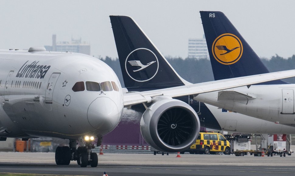 Vokietijos oro linijų grupė „Lufthansa“ / Boris Roessler / dpa/picture-alliance