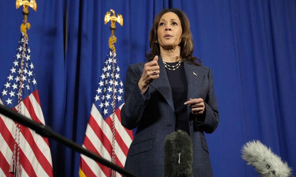 JAV viceprezidentė Kamala Harris / Jacquelyn Martin / AP