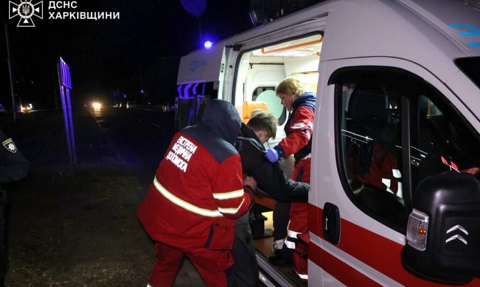 STATE EMERGENCY SERVICE OF UKRAI / via REUTERS