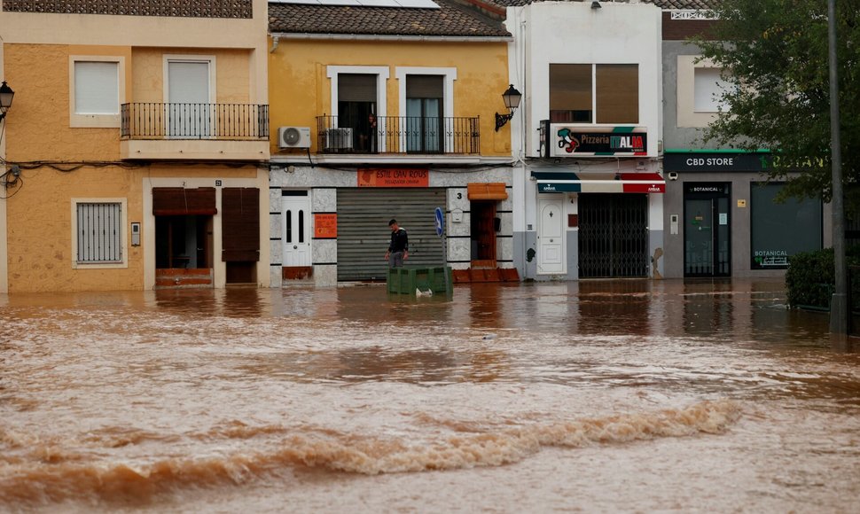 Potvynis Valensijos regione / Eva Manez / REUTERS