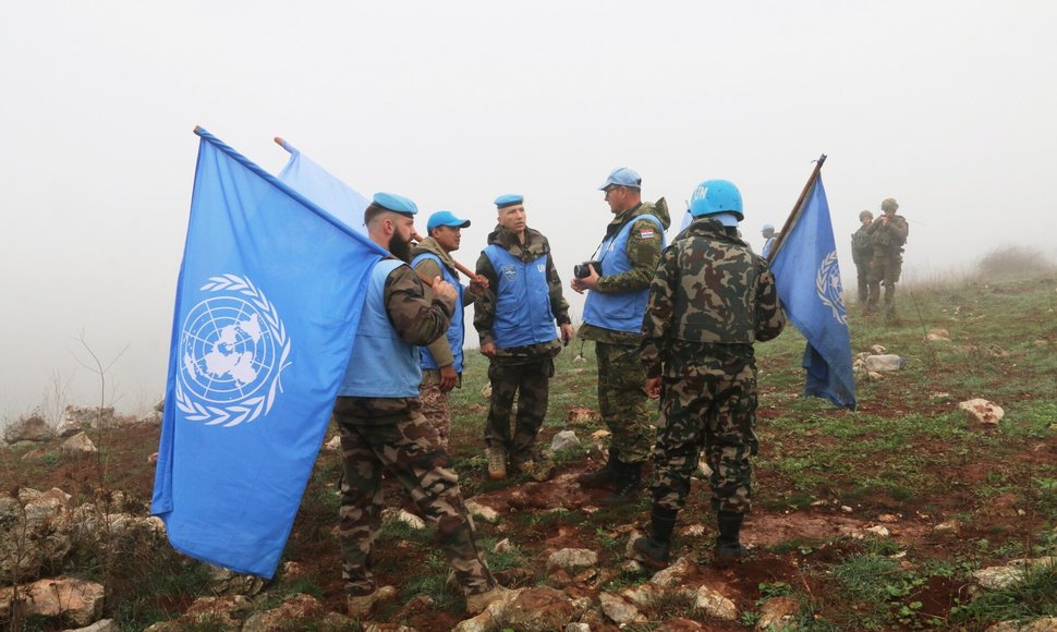 Jungtinių Tautų (JT) taikos palaikymo misija Libane (UNIFIL) / KARAMALLAH DAHER / REUTERS