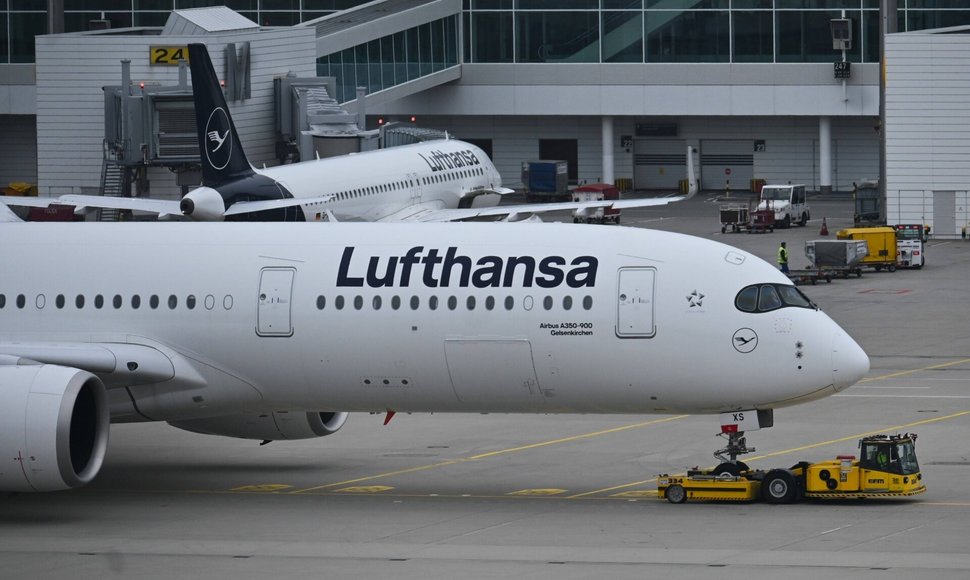 &#34;Lufthansa&#34; lėktuvas. / IMAGO/Manfred Segerer / IMAGO/Manfred Segerer