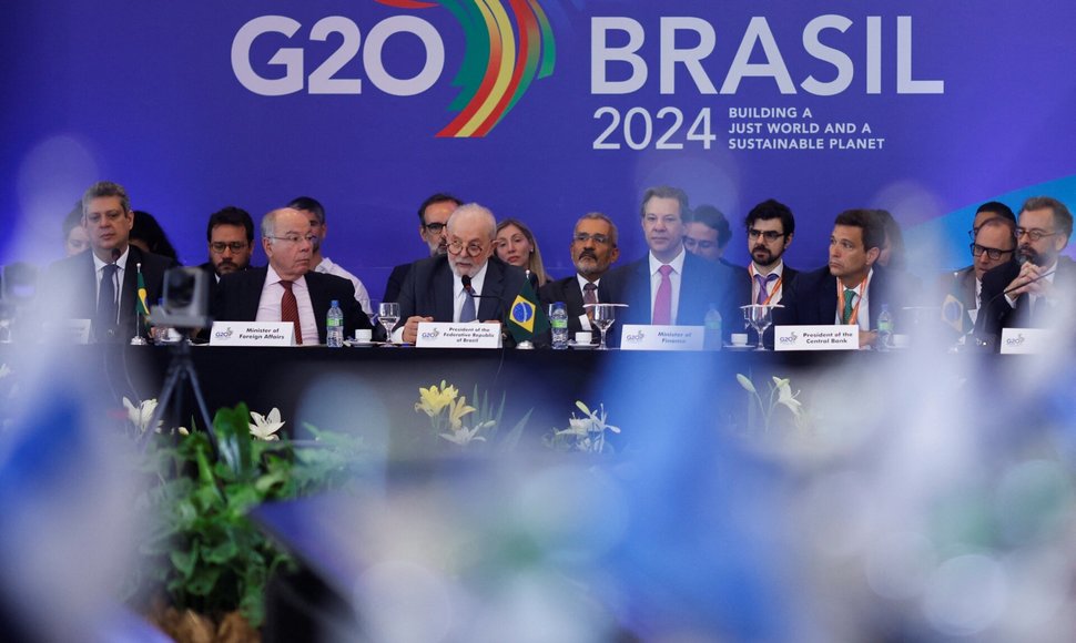 G-20 ministrų susitikimas gruodį / ADRIANO MACHADO / REUTERS