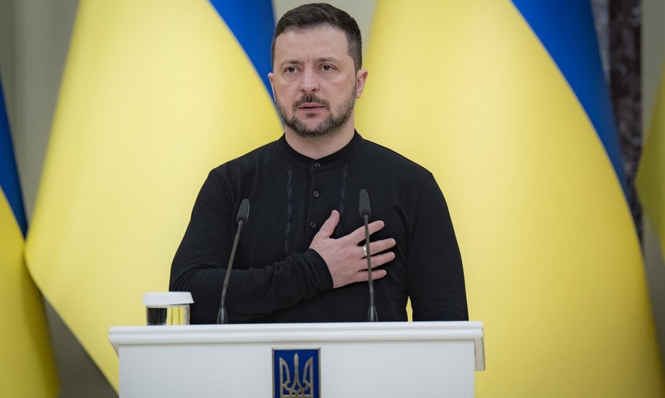 Volodymyras Zelenskis / Ukraine Presidency/Ukrainian Pre / ZUMAPRESS.com