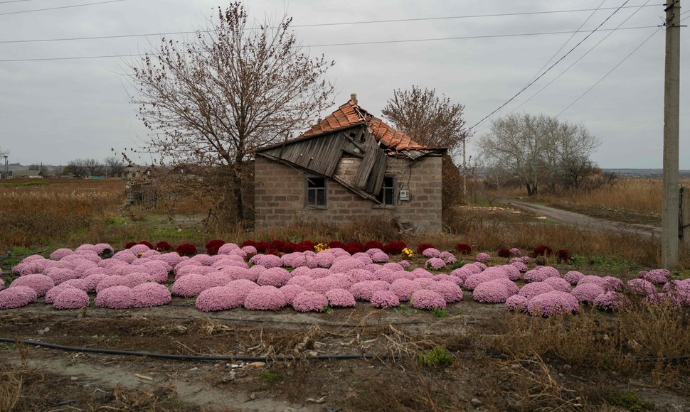 Ukrainos kaimas / FLORENT VERGNES / AFP