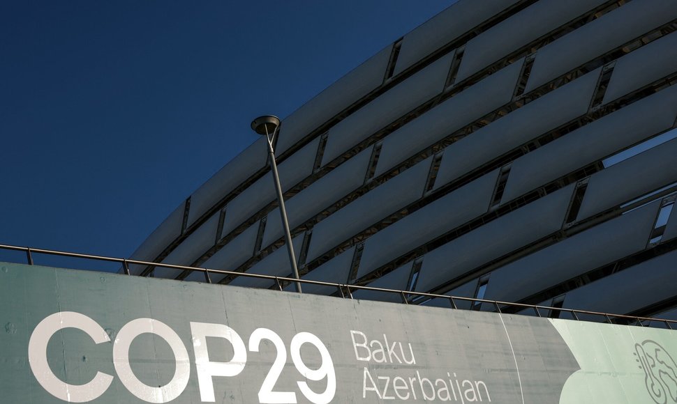 Azerbaidžane vyksta Jungtinių Tautų (JT) klimato kaitos konferencija COP 29 / Murad Sezer / REUTERS