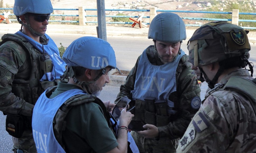 Jungtinių Tautų (JT) taikos palaikymo pajėgos Libane (UNIFIL) / - / AFP