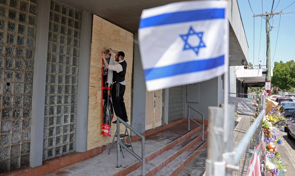 Sinagoga „Adass Israel“ Melburne / MARTIN KEEP / AFP