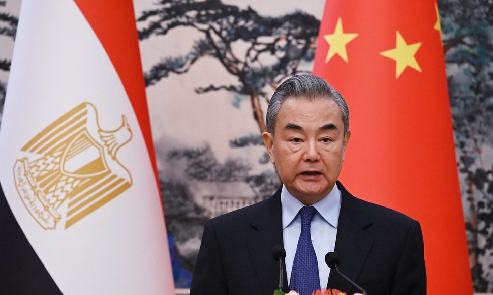 Wang Yi / GREG BAKER / via REUTERS