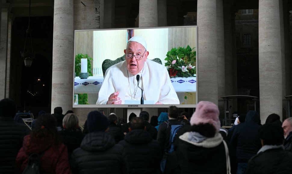 Vatikanas sekmadienį / ALBERTO PIZZOLI / AFP