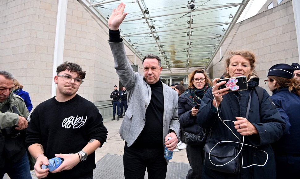 Gisele Pelicot sūnus / SYLVAIN THOMAS / AFP