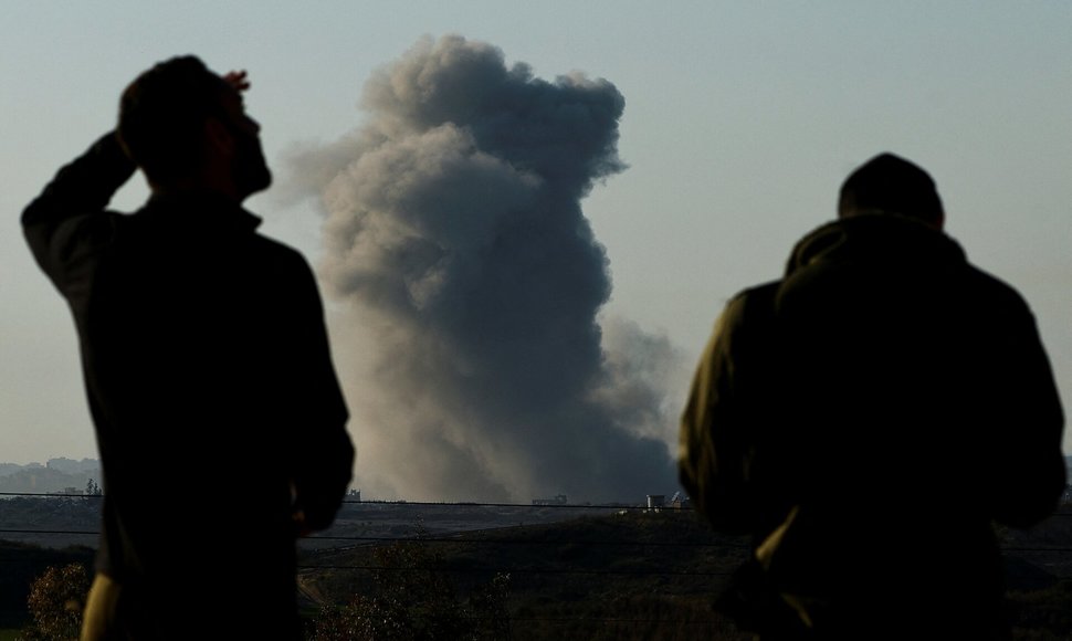 Izraelio kariai Gazos Ruože / Kai Pfaffenbach / REUTERS