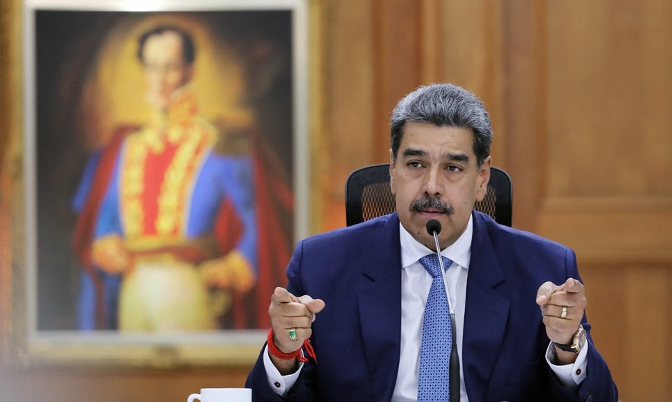 Venesuelos prezidentas Nicolas Maduro / ZURIMAR CAMPOS / AFP