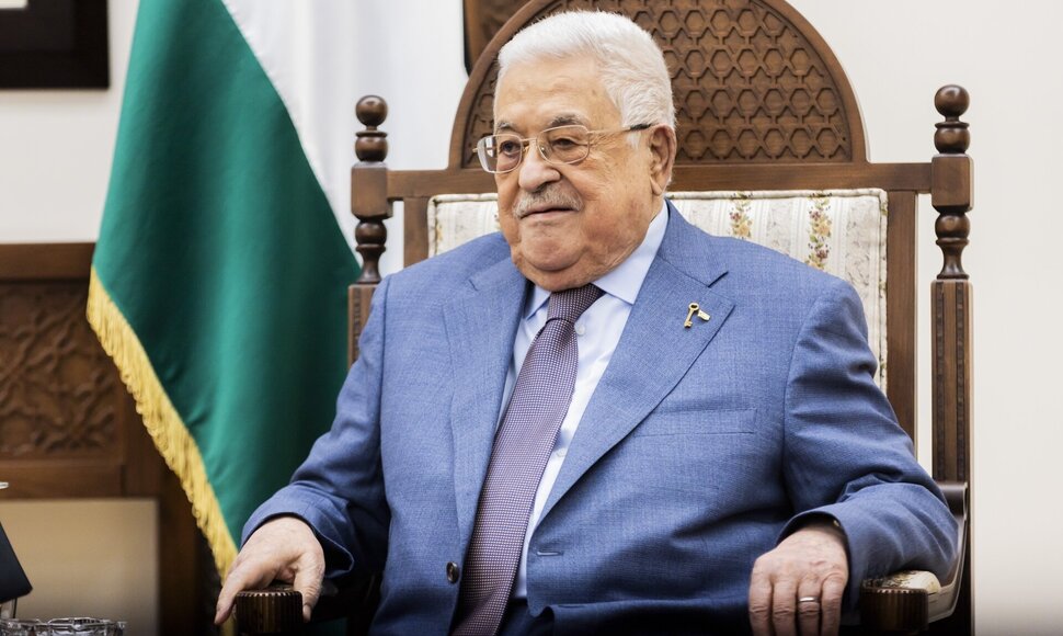 Palestiniečių prezidentas Mahmudas Abbasas / Christoph Soeder / dpa/picture-alliance