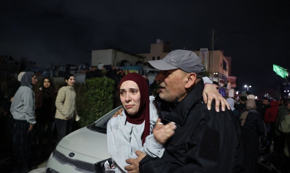 Paleista i&scaron; Izraelio kalėjimo palestinietė / ZAIN JAAFAR / AFP
