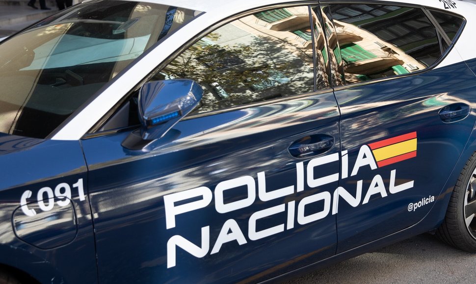 Ispanijos policijos automobilis / Clara Margais / dpa/picture-alliance